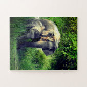 Elefantenpuzzle für Kinder Puzzle (Horizontal)