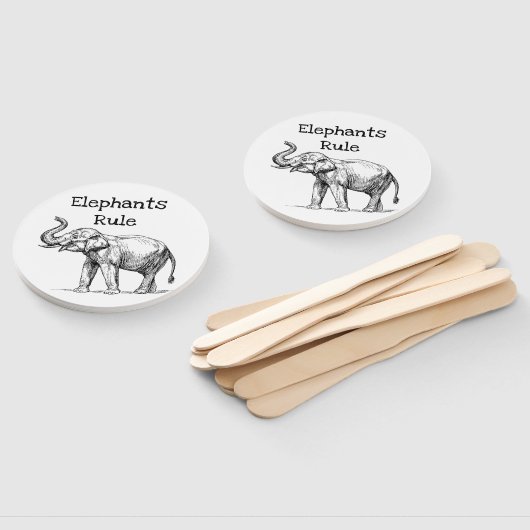 Elefantenregel Fächer (Non-assembled)