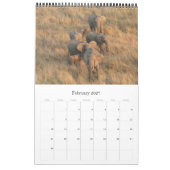 Elefantensafari Kalender (Feb 2027)