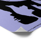 Elefantenschatten, Vogel Head Blank, schnell, Labr Poster (Ecke)