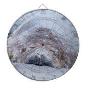 Elefantenschlafen Siegel Dartscheibe (vorne)