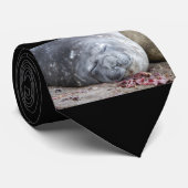 Elefantenschlafen Siegel Krawatte (Gerollt)