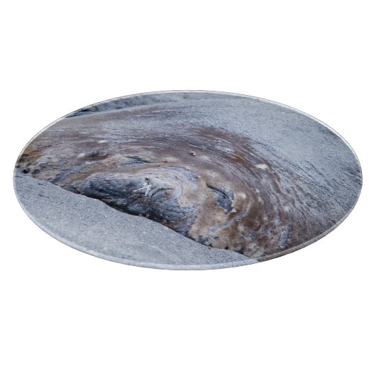 Elefantenschlafen Siegel Schneidebrett (Ecke)