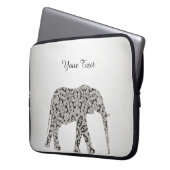 Elefantenschlauch Laptopschutzhülle (Vorderseite Links)