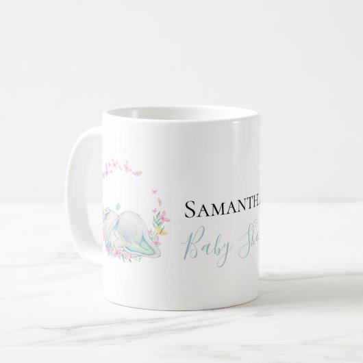 Elefantenschmetterlinge Tasse (Vorderseite Links)