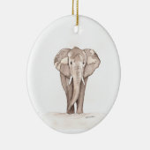 Elefantenschmuck Keramik Ornament (Rechts)