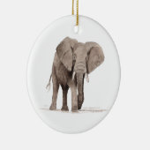 Elefantenschmuck Keramik Ornament (Rechts)