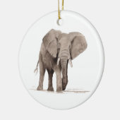 Elefantenschmuck Keramik Ornament (Links)