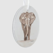 Elefantenschmuck Ornament (Vorderseite)
