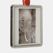 Elefantenschmuck Ornament Aus Metall (Rechts)