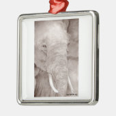 Elefantenschmuck Ornament Aus Metall (Links)