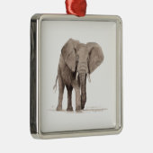 Elefantenschmuck Ornament Aus Metall (Rechts)