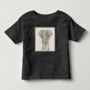 Elefantenskizze Kleinkind T-shirt