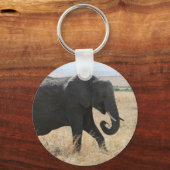 Elefantenspaziergang Schlüsselanhänger (Vorderseite)