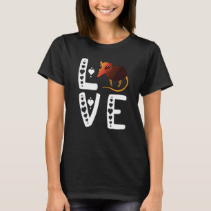 Elefantenspitzmaus Liebe Sengi Elefantenspitzmaus T-Shirt