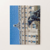 Elefantenstatue außerhalb des Museums d'Orsay in P Puzzle (Vertikal)