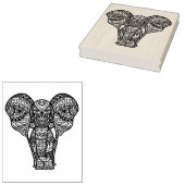 Elefantenstil Gummistempel (Stempel)