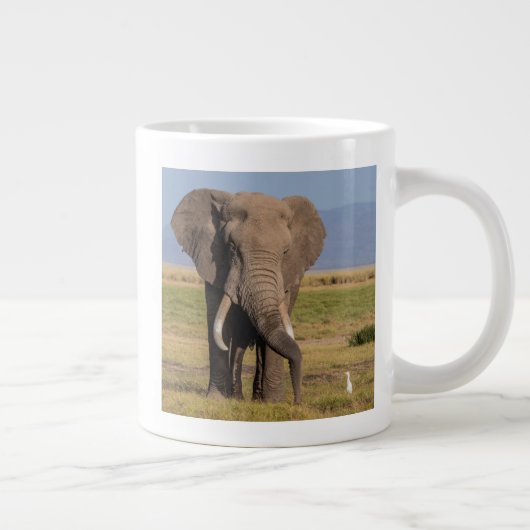 Elefantensuche Jumbo-Tasse (Rechts)