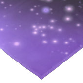 Elefantentablette in Lila rosa, grüne Nacht Tischdecke (Schrägansicht)