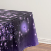 Elefantentablette in Lila rosa, grüne Nacht Tischdecke (Beispiel)