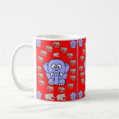 Elefantentasse für Kinder Kaffeetasse (Links)