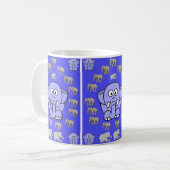 Elefantentasse für Kinder Kaffeetasse (Vorderseite Links)