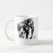Elefantentasse Kaffeetasse (Links)