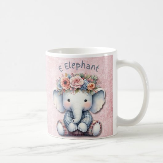 Elefantenthematik Kinderzimmer: Adorable Dekoratio Kaffeetasse (Rechts)