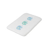 Elefantentrio Badematte (Schrägansicht)