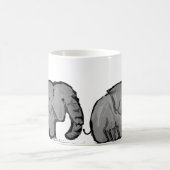 Elefantenumzug Kaffeetasse (Mittel)