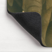 Elefantenunternehmen in Savannah Light Mousepad (Ecke)