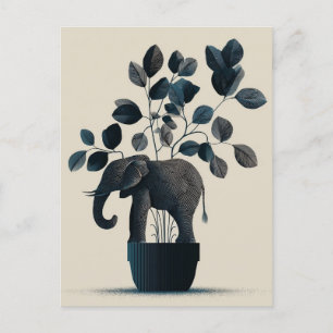 ELEFANTENVASE #1 POSTKARTE