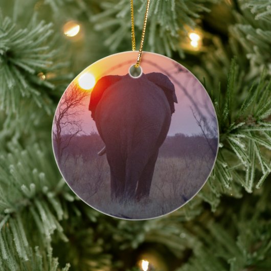 Elefantenverzierung Keramik Ornament (Baum)