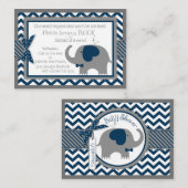 Elefantenvogel für Seeschiffe mit einer Buchkarte Begleitkarte (Vorne/Hinten)