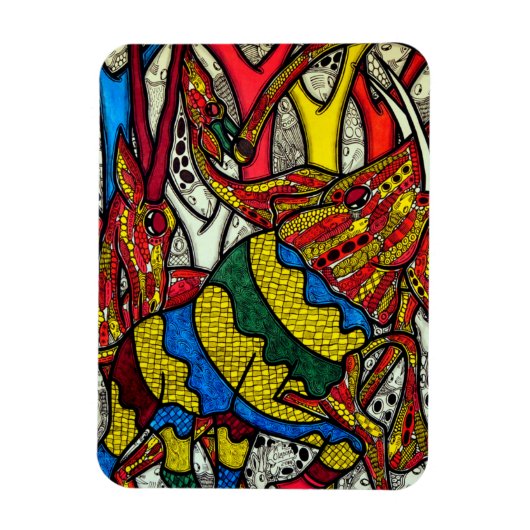 Elefantenwelt Magnet (Vertikal)