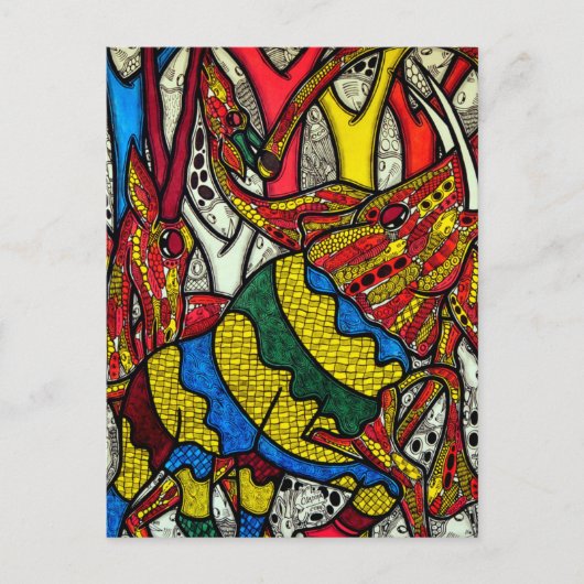 Elefantenwelt Postkarte (Vorderseite)