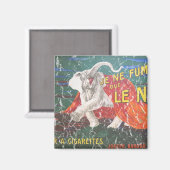 Elefantenzigaretten-1900 - Not leidend Magnet (Vorderseite/Rückseite)