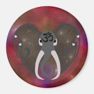 Elefantenzuhöre für den Kosmos Magnet