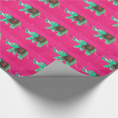 Elefantgeschenk-Packpapier Geschenkpapier (Ecke)