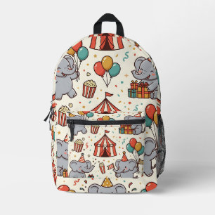 Elefantonballon-Rucksack Bedruckter Rucksack