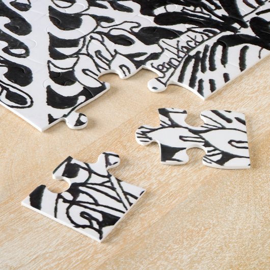 Elefantpuzzlespiel Puzzle (Seite)