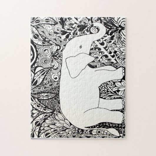 Elefantpuzzlespiel Puzzle (Vertikal)