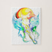 Elefantsonnenschein Puzzle (Vertikal)