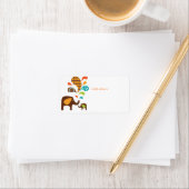 Elefun-Adressetikett Adressaufkleber (Insitu)