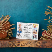 Eleganalize Foto Heaven Wedding Memorial Fotoplatte (Seite)