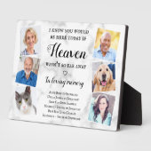 Eleganalize Foto Heaven Wedding Memorial Fotoplatte (Seite)