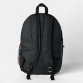 Eleganalize Vintage Libelle boho chic Bedruckter Rucksack (Rückseite)
