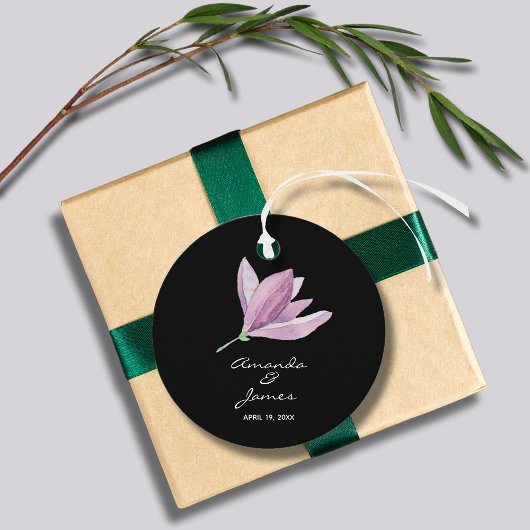EleganBlack Danke, Florin Geschenkanhänger