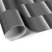 EleganBlack to Grey ombre groß Abstrakt Geschenkpapier (Rolleneckpunkt)