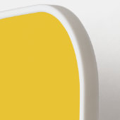 EleganBold Mit Monogramm Initial Toskana Gelb Pickleball Schläger (Linke Seite)